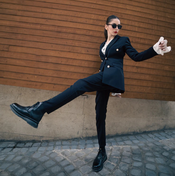 アラサーの雨の日コーデ